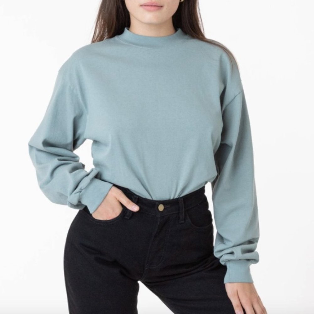 LA Apparel long sleeve tee size medium